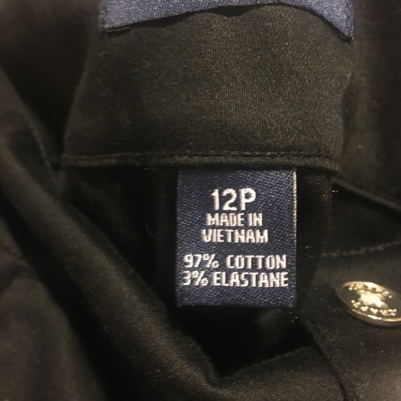 Chaps Black Straight leg trousers-like new con - Picture 3 of 3